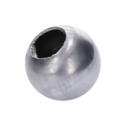 Guľa dutá ø 60mm, otvor ø 32mm, hrúbka steny 2mm Guľa dutá ø 60mm, otvor ø 32mm, hrúbka steny 2mm